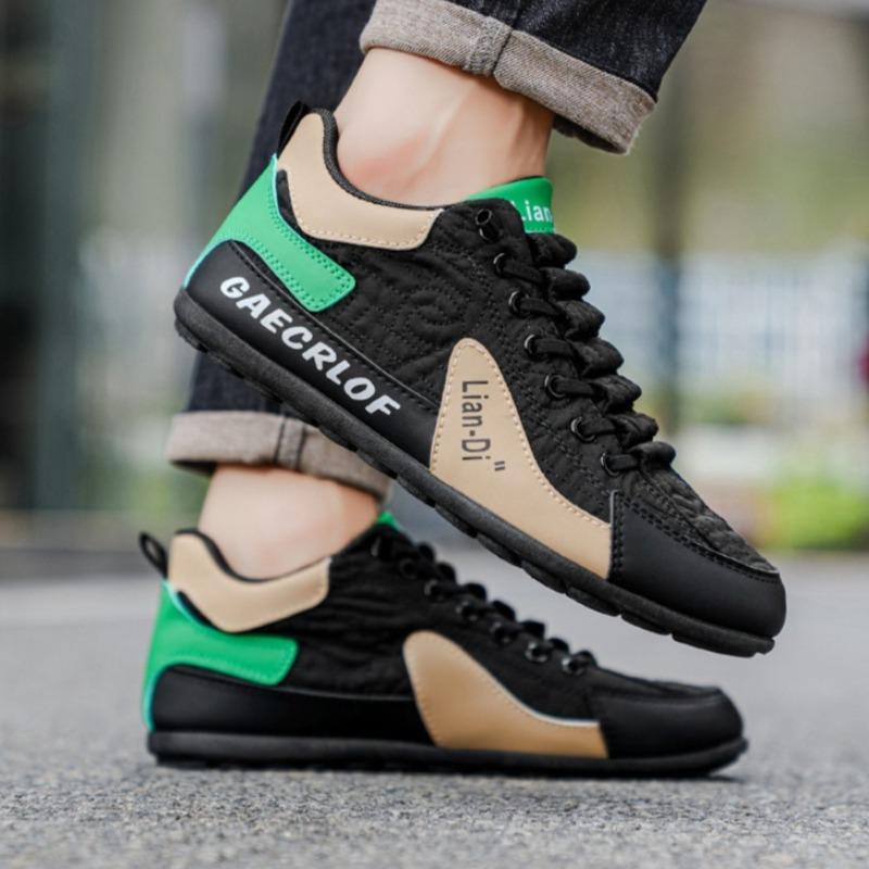 High Quality Men Shoes Fashion Sneakers Light Pu Leather Casual Oes Walking Flats Luxury Tennis Shoes for Men Sport Running Shoe