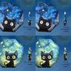 Cute Windproof Windproof Umbrella Cartoon Cat Professional Automatic Folding Umbrella Rainproof Shade Sun Umbrella Rainy Day
