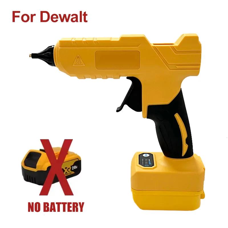 

Fit Milwaukee Electric Hot Melt Glue Gun 18V Li-ion Battery 11mm Glue Stick Hot Melt Welding Air Gun For Makita/Dewalt