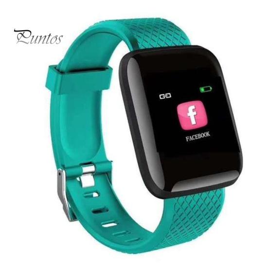 D13 116 Plus 1.3inch Bluetooth-compatible Blood Pressure Heart Rate Monitor Smart Bracelet