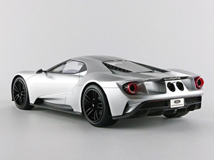 TOPSPEED Ford GT Chicago Auto Show Silver 1/18
