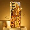 Gold King Lions High-end PhoneCase Electroplated Glass PhoneCase for Samsung Galaxy S26 S25 S24 S23 S22 S21 FE,Ultra,Plus