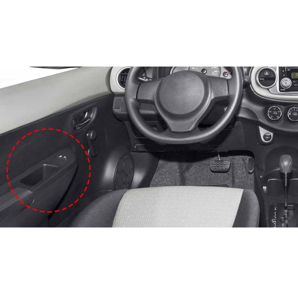 Left Master Window Switch Trim Bezel for Toyota Yaris 2012-2015 74232-52580-C0