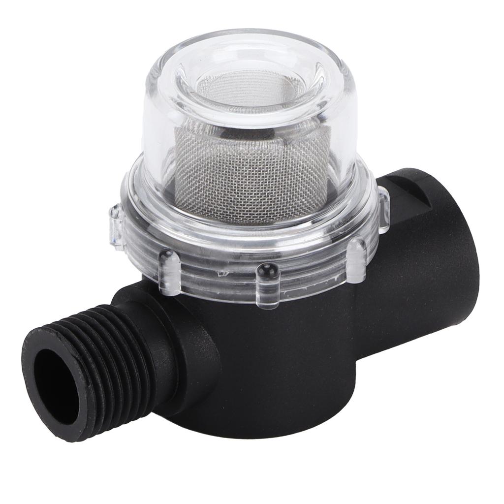 Water Pump Strainer 50 Mesh Stainless Steel Filter Screen with 1 2in TwistOn Pipe for RV