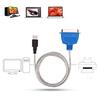 USB to 1284 Printer Cable Adapter Standard Cn36 Interface USB To Parallel Port Cable