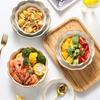 Japansk Ramen salladsskål Europeiskt porslin Söt keramisk soppskål Set Blanda risskålar Koreanskt kök Hushållsservis
