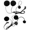Headphone Microphone For Motorcycle Communication Headset Microphone For Helmet Noise Cancelling Audio System 10 Pin Waterproof