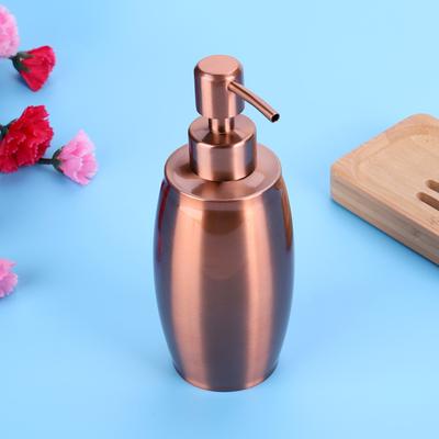 Stainless Steel Soap Dispenser 350ml Capacity Lotion Dispenser  Home Hotel Dorm