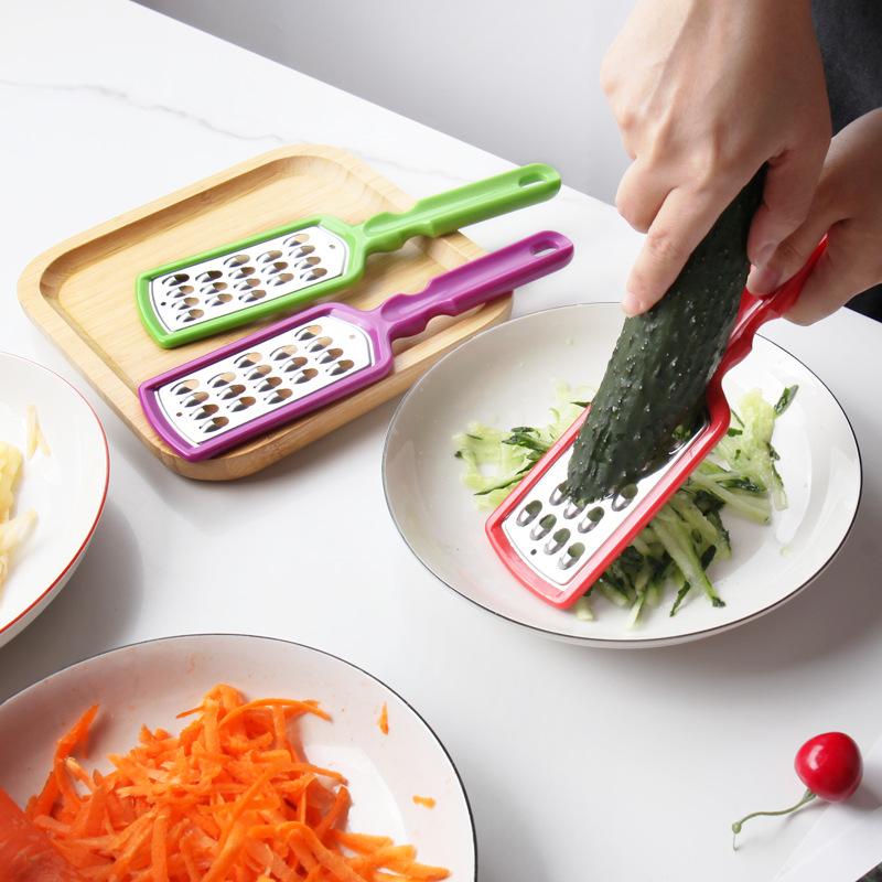 Stainless Steel Hand-held Cheese Planer Melons and Vegetables Planer Potatoes Grater Cucumber Grater Kitchen Tools