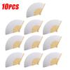 1-60PCS Portable Chinese Bamboo Fan White Foldable Paper Fan Wedding Gifts For Guest Birthday Party Decoration Kids Painting
