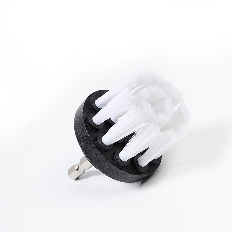 2-Inch Conical Electric Drill Brush for Kitchen Tile, Car Wheel Hub, and Floor Cleaning