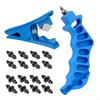 2 In 1 Hole Puncher And Pipe Cutter With 16pcs Drip Irrigation Plugs Pipe and Emitters Insertion