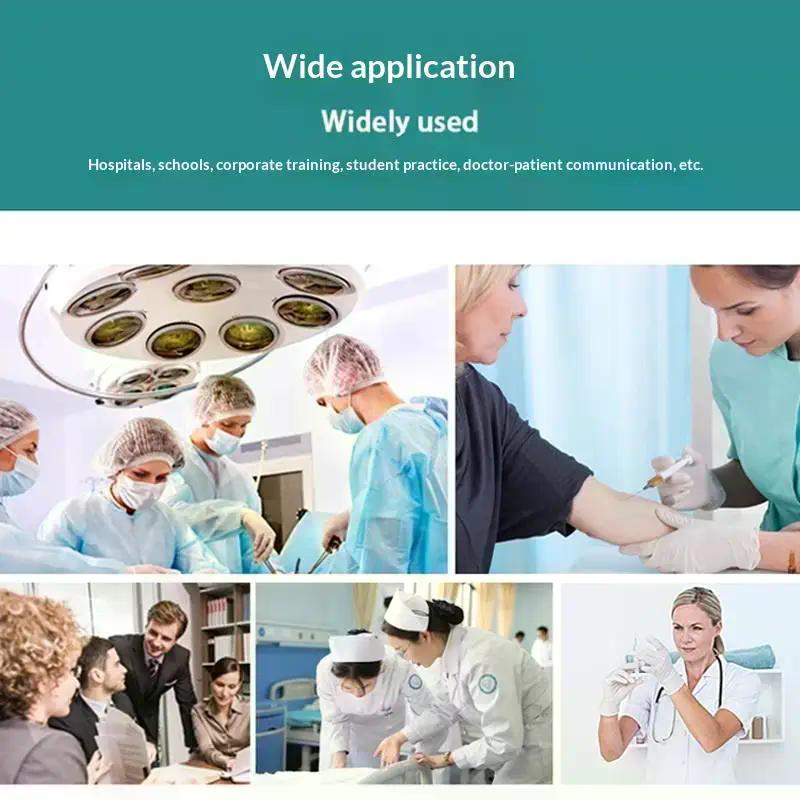 U-förmiges Gefäß-Intravenös-Injektions-Übungsmodul, Simuliert Venösen Rückfluss, Übungspuncture für Medizinstudenten und Pflegekräfte