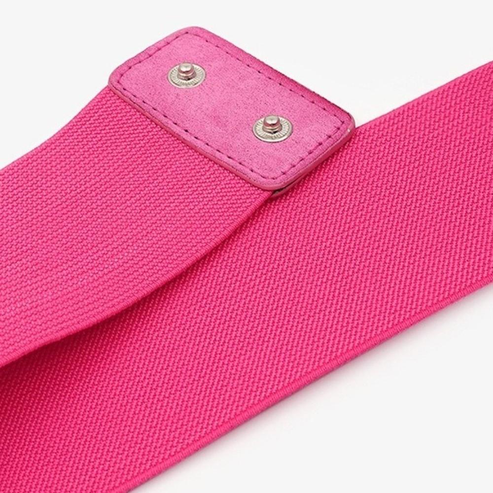 Large Flowers Waist Belt Elastic Corset Belt Elegant Stretch Waistband Dress Accessories