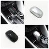 For Mitsubishi Eclipse Cross 2018   -2024 ABS Gear Shift Head Knob Frame Cover Trims Sticker Car Styling Accessories