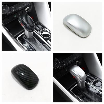 For Mitsubishi Eclipse Cross 2018   -2024 ABS Gear Shift Head Knob Frame Cover Trims Sticker Car Styling Accessories
