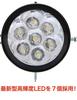 K-cocochi Bicycle Headlight, 7 LEDs, Bullet-Shaped, Retro Design, Battery-Operated (Black)