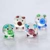 Handcrafted Glass Cartoon Animal Ornaments - Crab & Turtle Decor