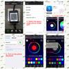 5in1 6M RGB LED Car Interior Decor Neon Strip Light APP Control Atmosphere Light