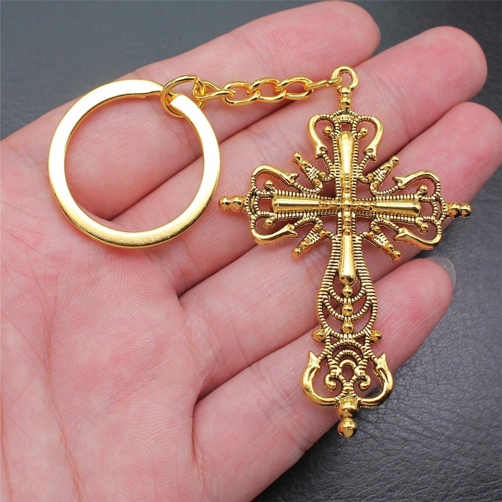 Cross Key Ring Girl Jewelry Evening Kawaii Fittings