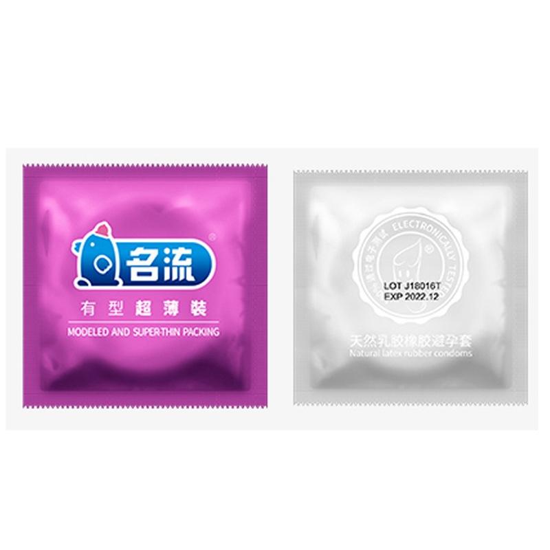 MingLiu 30 Pcs/Lot Nautural Latex Large Oil Modeled and Super-Thin Condoms Slim Rubber Penis Condoms for Men Erotic Male Condom