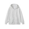 Mens Oversized Heavyweight 450g Fleece-Lined Crewneck Sweatshirt Loose Fit Drop Shoulder Solid Color American Style