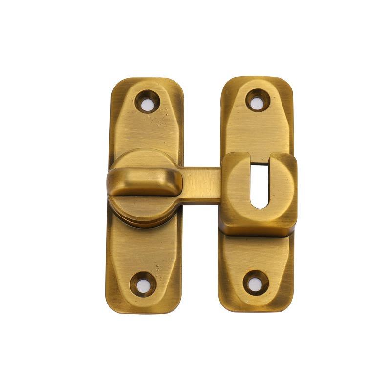 1SET Anti-theft Buckle Door Buckle Sliding Door and Window Lock Latch Door Bolt Non-punching Casement Door Lock Door Latch Door Bolt
