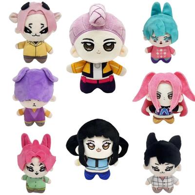 Huntrix Plush Doll K Pop Demon Hunters Plush Toy Rumi Zoey Doll Kpop Demon Hunters Plush Saja Boys Keychain Keyring Key Chain