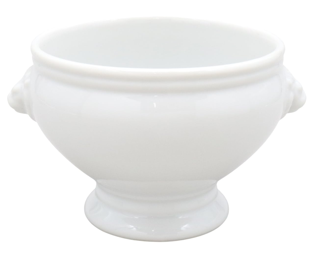 

Setomonohonpo White Lion Truffle Large [14.3 x 11.8 x 8.8 cm, 470 cc] | Small Bowl, Ceramic