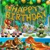 3 Tier Dinosaur Cupcake Stand Party Decorations Dinosaur Theme Cupcake Holder Decorations Dino Dessert Tower for Kids Dino Jungl 5
