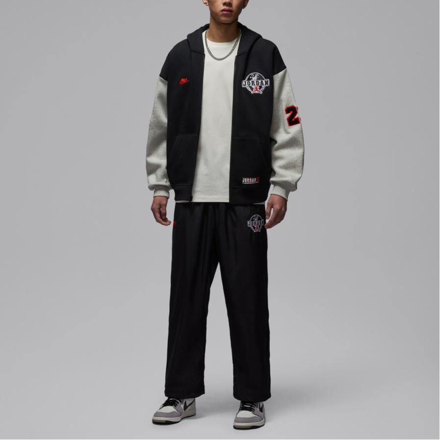 Jordan As M J Brk Vt Ovs Fz Hd Bb Color Block Long Sleeve Hoodie Men Hoodies IO9824010