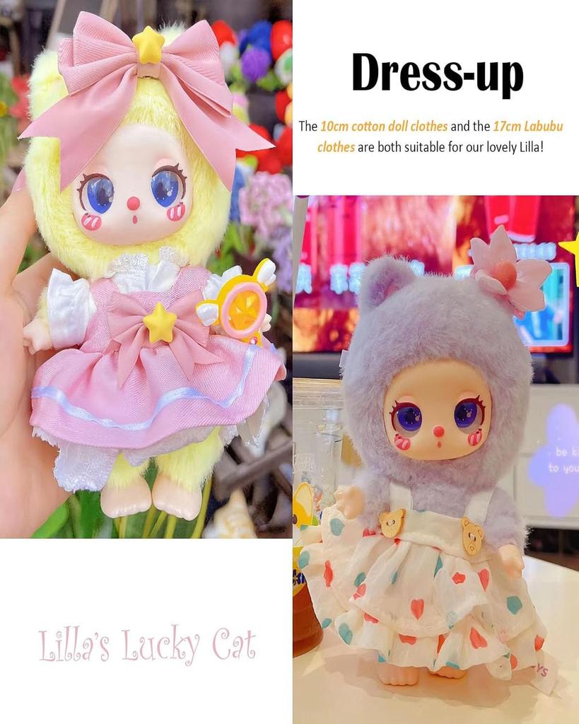 TRRCEPOS 3rd Honeyland Enchantment Series Authentic Lovebu Keychain Fluffy Curly Hair Interchangeable Bow Macaron Colors Bag Blind Box Specifications