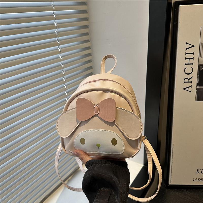 

Girls Melody портативная маленькая сумка женская 2025 новая милая модная мультяшная маленький рюкзак дорожный рюкзак розовый