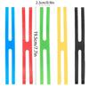 MuqiNush 5/10Pcs Silicone H-Band Rubber Bands High Elasticity Elastic Wrapping Ties Versatile for Outdoor Campingm Packing Strap