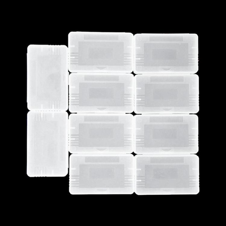 Protective Plastic Game Card Storage for Case 10 Pieces Dust Cover for Case Boy