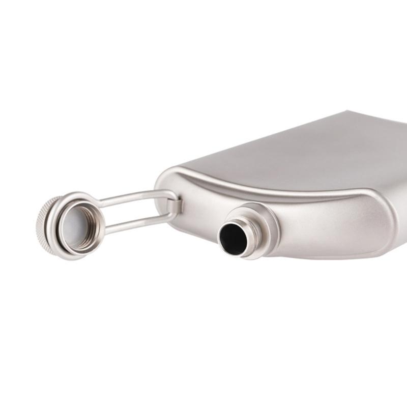 Durable Titaniums Flask High Quality Titaniums Wine Flask 260ml 200ml Bottle for Adventurous Traveler