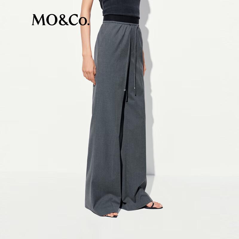 MO&Co. 2025 Summer High-Waist Cooling Casual Trousers
