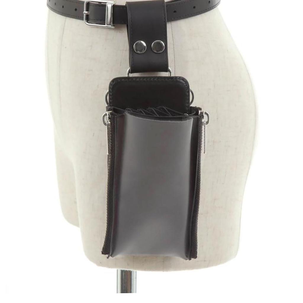 X SHINGO Original Collaboration Black X Zipper Yoshitaka Made In Japan by a Specialized Scissor Case Professional for Hairdressers and Trimmers [grico