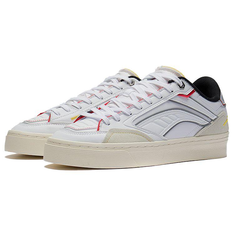 Li Ning Marvel X  Weiwu 180 Low Reflective Low-Top Sneakers Iron Man Special Edition Men Sneakers White AECS065-1