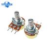 5PCS WH148 3Pin 15mm Linear Potentiometer 5K 1K 2K 10K 20K 50K 100K 250K 1M Potentiometers Resistor Kit with Nuts and Washers