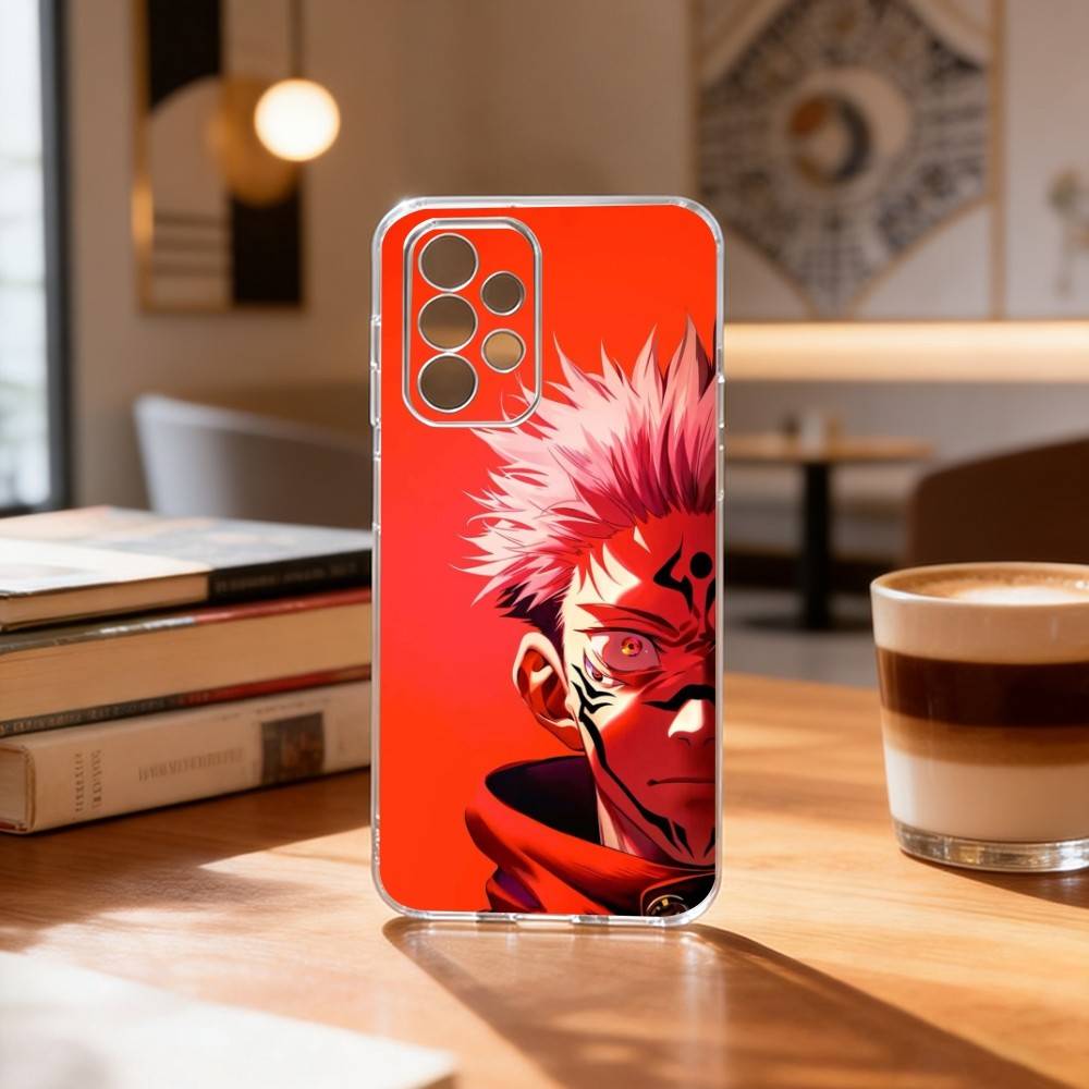 

J-Jujutsu K-Kaisen Itadori Y-Yuji Phone Case For Samsung S25,S24,S21,S22,S23,S30,Ultra,S20,Plus,Fe Transparent Cover Samsung S20lite