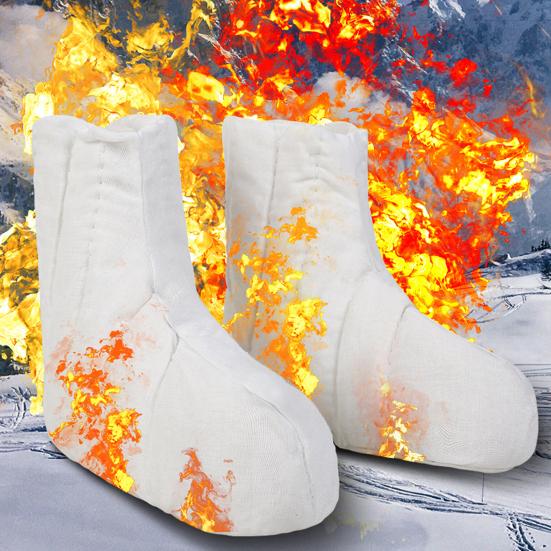 Yousheng Insulated Winter Snow Boots Liner for Men Women Thick Warm Fleece-lined Boot Liners Cozy Thermal Boot Socks for Cold Weather Outdoor Hiking