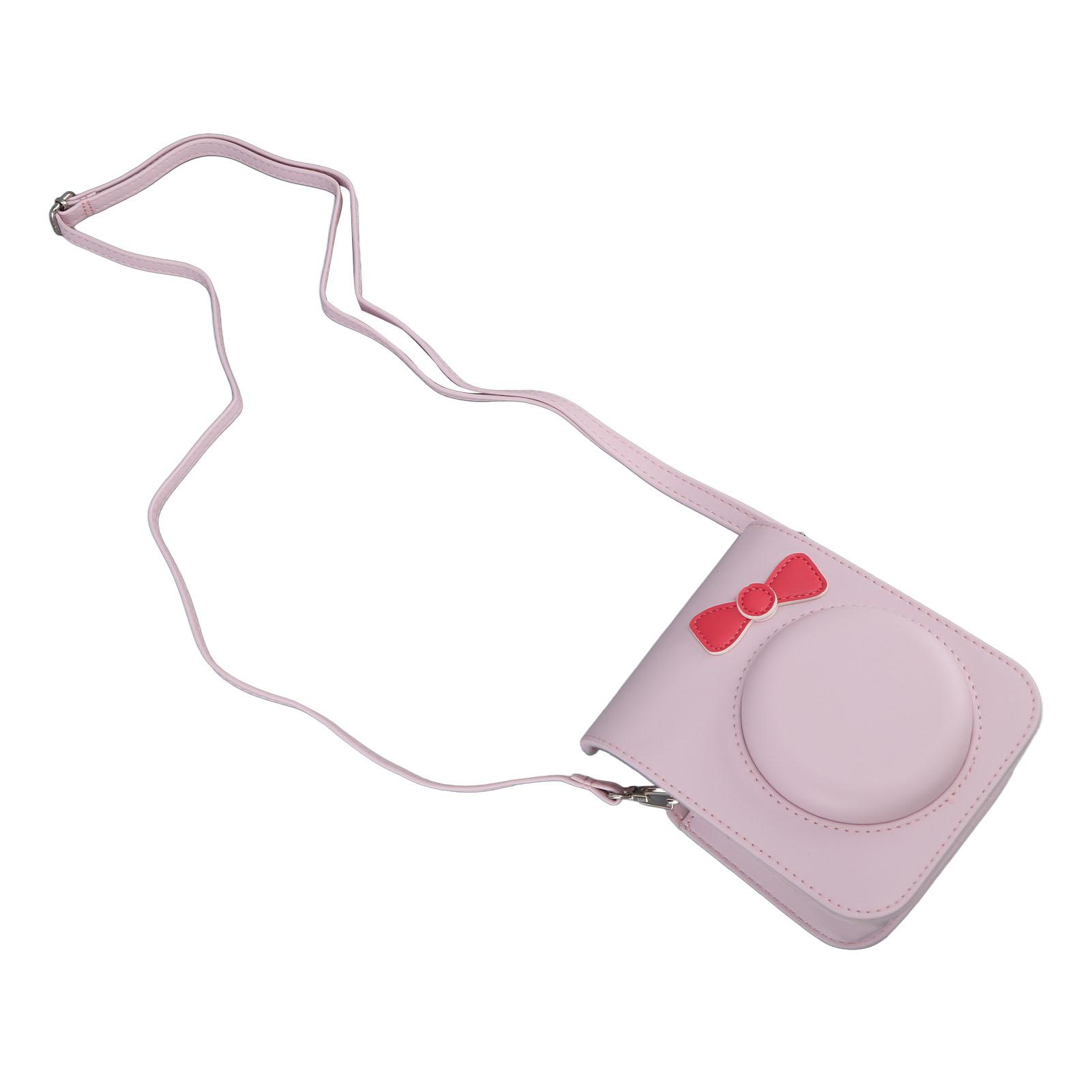 

Camera Protective Case Portable Bow Tie Storage Cover Carrying Bag with Shoulder Strap for 12