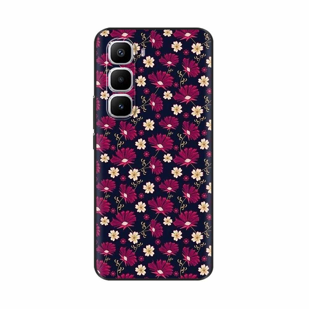 

For Infinix Hot 60 Pro Plus Case Popular Love Heart Flower Soft TPU Silicone Back Cover For Infinix Hot 60i Hot60 Pro Phone Case Hot 60 Pro