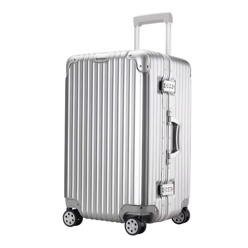PACKAGE FASHION Thickened Aluminum Frame Luggage