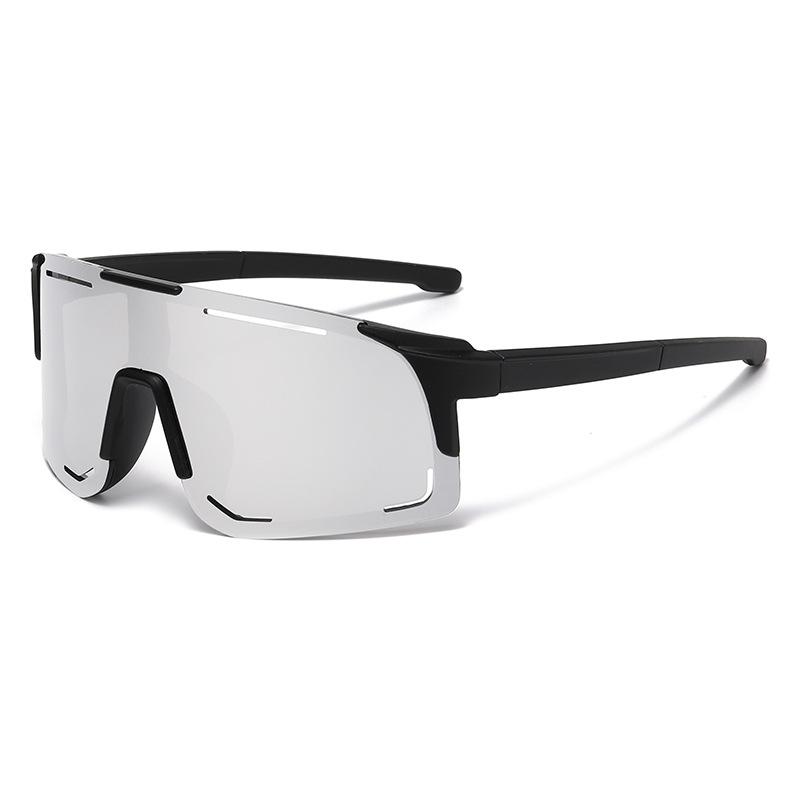 Fashion Children'S Colorful Cycling Glasses Personalized Sports Sunglasses Outdoor Mountaineering Integrated Eye Protection Sunglasses