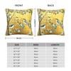 Flowers And Birds Pillow Cover Vintage Pillow Case For Living Room Bed Chair Comfy Pillowcases Gift Idea