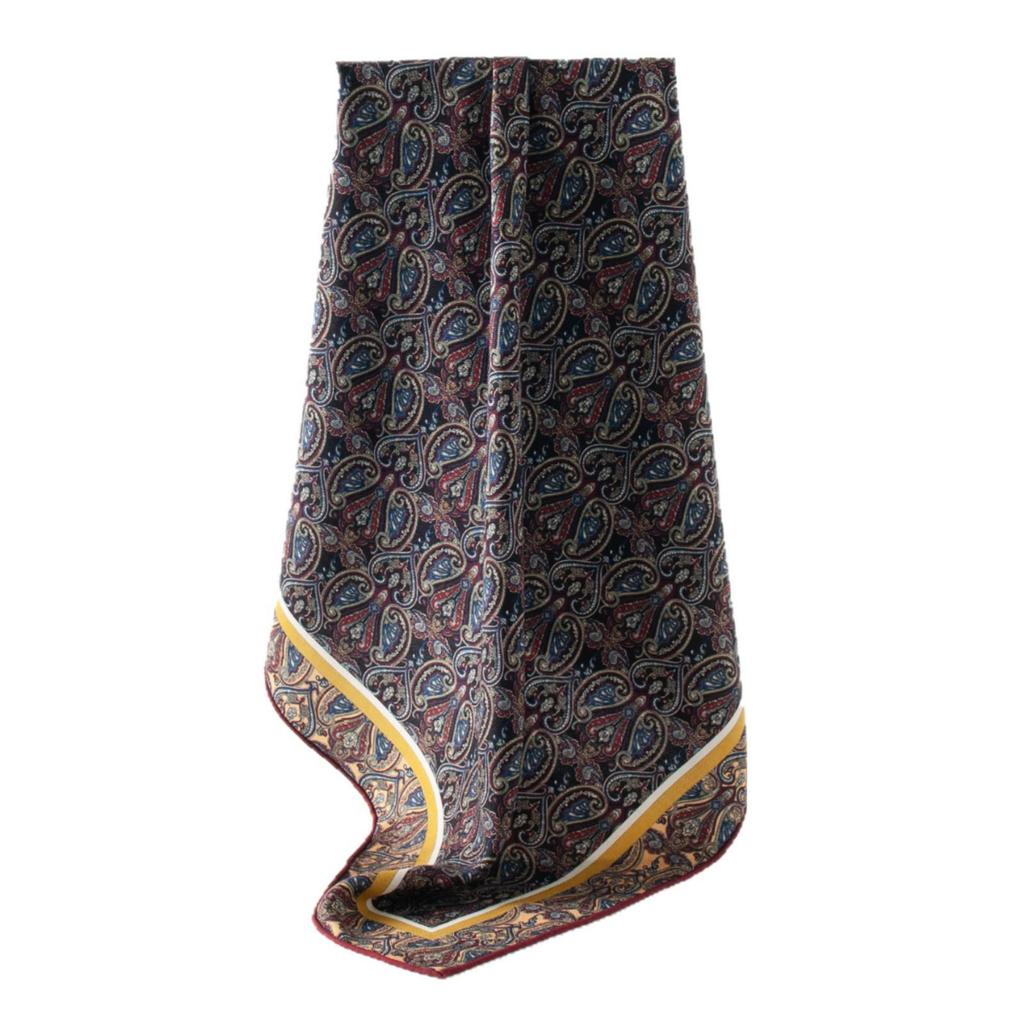 Elegant Double-Sided Square Scarf for Women - Decorative, Sun Protection, Warm Shawl, Exquisite Gift