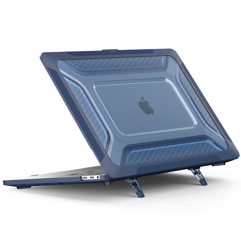 MacBook Pro 13-inch Air Protective Case With Stand Function Plastic Shell Cover M1/M2/M3 Models