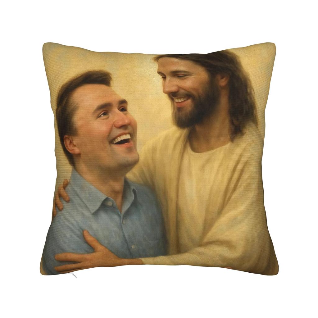 Charlie Kirk Pillow Cover Merch Soft Cushion Cover Decor Pillow Case Cover Home MultiSize